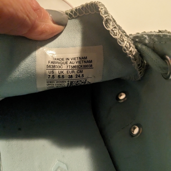 Converse X Chiara Ferragni Chuck Taylor Low 7.5 - Picture 2 of 6